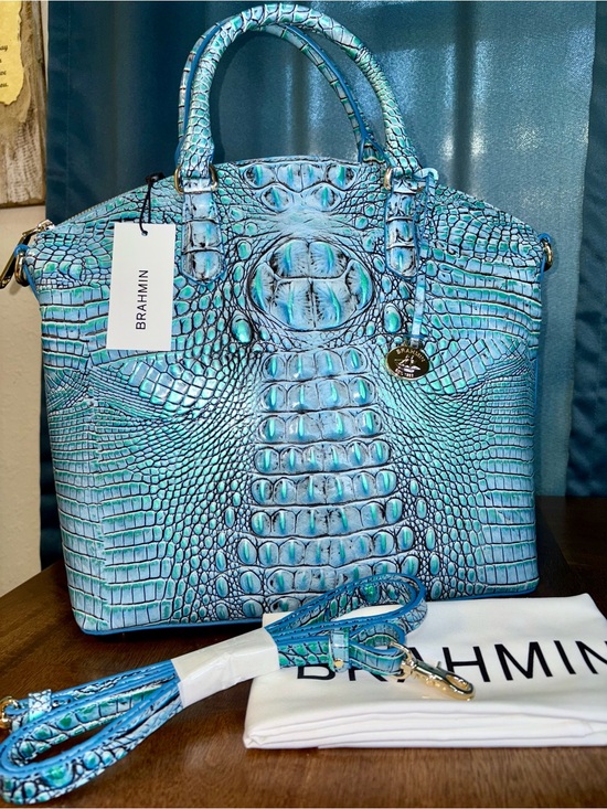 Brahmin Handbags - Brahmin NWT Lrg Duxbury - Multi Esplanade Solid - 3 Full Eyes - Metallic